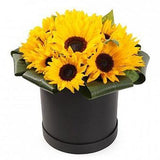 Sunflowers Hat Box