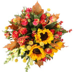 Sunflowers in Pumpkin