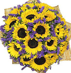 Sunflowers in Purple
