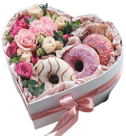 Doughnut flower bouquet