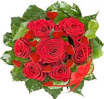 Sweet Hearts Bouquet - Flowers Box London