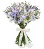 Sweet Pea with Astilbe and Lavender Bouquet