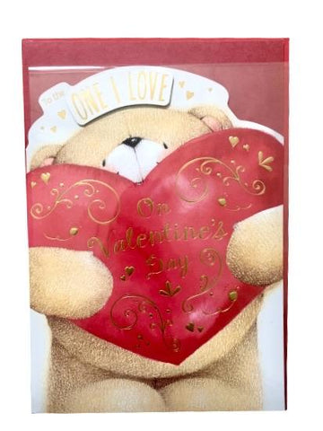 Teddy Bear Valentine's Day Greeting Card,