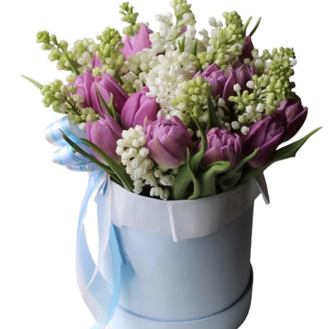 Tulips and Lilac Box