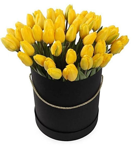 Tulips Hat Box