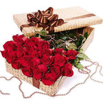 Two Dozen Red Roses Luxury Box