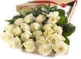 Two Dozen White Roses Luxury Box
