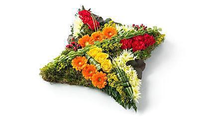 Vibrant Cushion - Flowers Box London