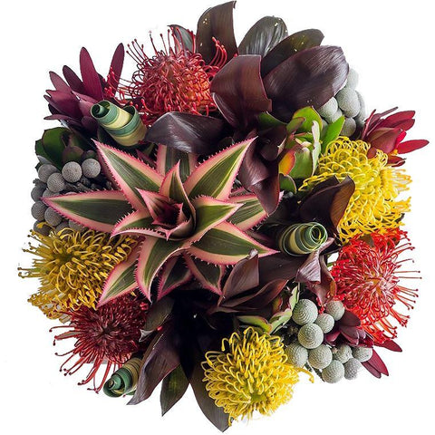 Vibrant Exotic Bouquet - Flowers Box London