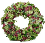 Viburnum and Sedum Autumn Door Wreath