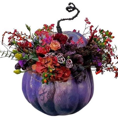 Vintage Purple Pumpkin - Flowers Box London