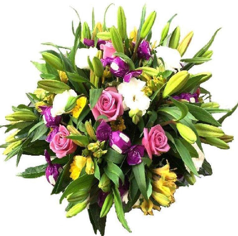 Waltz of the Lilies Bouquet - Flowers Box London