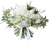 White Alabaster Bouquet - Flowers Box London