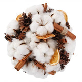 White Christmas Hat Box - Flowers Box London