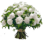 White Crown Bouquet - Flowers Box London