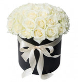 White Roses Box - Flowers Box London