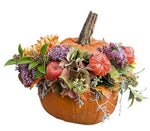 Wild Pumpkin Flowers Arrangement