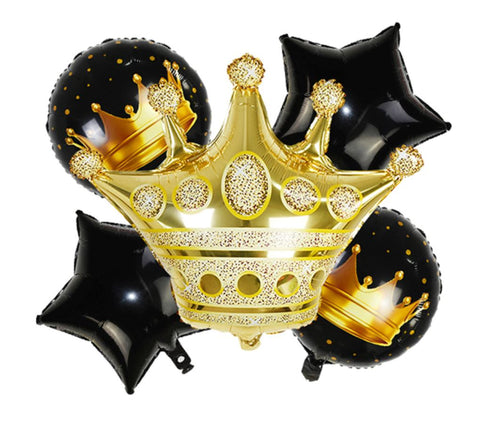 Wonderful Black Gift Balloon Set
