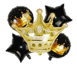 Wonderful Black Gift Balloon Set - Flowers Box London