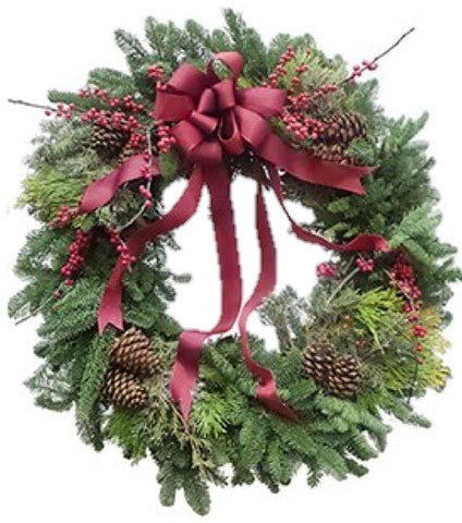 Xmas Festive Door Wreath