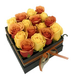 Yellow & Orange Roses Signature Box