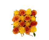 Yellow & Orange Roses Signature Box