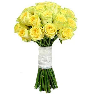 Yellow Roses Bridal Bouquet
